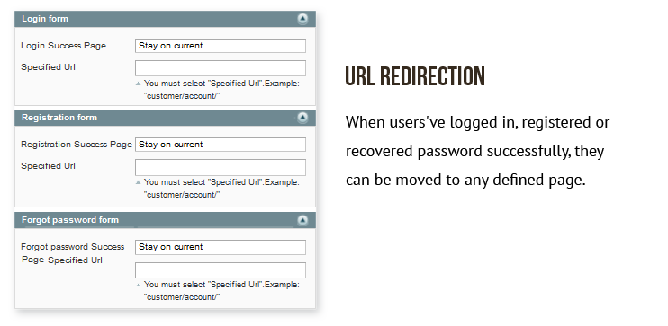 url form action in magento Extension Login  Connect Quick Magento